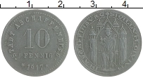 Продать Монеты Германия : Нотгельды 10 пфеннигов 1917 Цинк