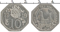 Продать Монеты Германия : Нотгельды 10 пфеннигов 1919 Железо