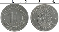 Продать Монеты Германия : Нотгельды 10 пфеннигов 0 Железо