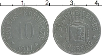 Продать Монеты Германия : Нотгельды 10 пфеннигов 1917 Цинк