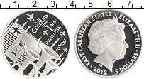 Продать Монеты Карибы 5 долларов 2012 Серебро