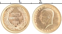 Продать Монеты Турция 25 куруш 1923 Золото