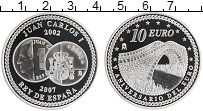 Продать Монеты Испания 10 евро 2007 Серебро