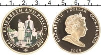 Продать Монеты Острова Кука 1 доллар 2009 Позолота