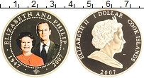Продать Монеты Острова Кука 1 доллар 2007 Позолота