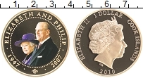 Продать Монеты Острова Кука 1 доллар 2010 Позолота
