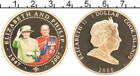 Продать Монеты Острова Кука 1 доллар 2008 Позолота