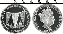Продать Монеты Тристан-да-Кунья 5 крон 2015 Серебро