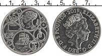 Продать Монеты Великобритания 5 фунтов 2019 Медно-никель