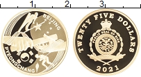 Продать Монеты Ниуэ 25 долларов 2021 Золото