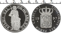 Продать Монеты Нидерланды 1 дукат 1997 Серебро