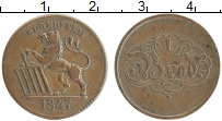 Продать Монеты Эльберфельд 1 брод 1847 Медь