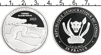 Продать Монеты Конго 20 франков 2023 Серебро