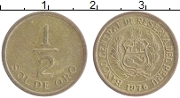 Продать Монеты Перу 1/2 соль 1976 Медно-никель