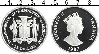 Продать Монеты Ямайка 25 долларов 1987 Серебро