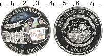 Продать Монеты Либерия 5 долларов 1998 Медно-никель