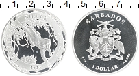 Продать Монеты Барбадос 1 доллар 2023 Серебро