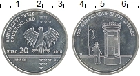 Продать Монеты Германия 20 евро 2016 Серебро