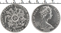Продать Монеты Остров Мэн 1 крона 1980 Медно-никель