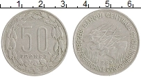 Продать Монеты Конго 50 франков 1961 Медно-никель