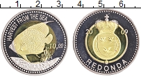 Продать Монеты Редонда 10 долларов 2009 Биметалл