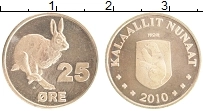 Продать Монеты Гренландия 25 эре 2010 Бронза