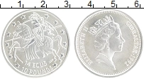 Продать Монеты Гибралтар 10 фунтов 1992 Серебро