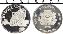 Продать Монеты Сингапур 10 долларов 1980 Серебро