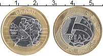 Продать Монеты Бразилия 1 реал 2016 Биметалл