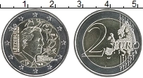 Продать Монеты Люксембург 2 евро 2023 Биметалл