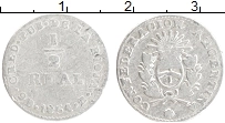 Продать Монеты Аргентина 1/2 реала 1854 Серебро
