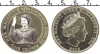Продать Монеты Тристан-да-Кунья 1 крона 2012 Позолота