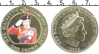 Продать Монеты Тристан-да-Кунья 1 крона 2012 Позолота