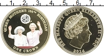 Продать Монеты Тристан-да-Кунья 1 крона 2014 Позолота