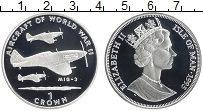 Продать Монеты Остров Мэн 1 крона 1995 Серебро