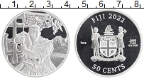 Продать Монеты Фиджи 50 центов 2022 Серебро