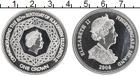 Продать Монеты Тристан-да-Кунья 1 крона 2006 Серебро