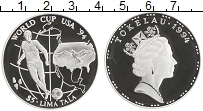 Продать Монеты Токелау 5 тала 1994 Серебро