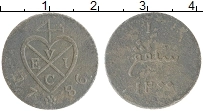Продать Монеты Суматра 1 кеппинг 1791 Медь