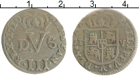 Продать Монеты Испания 1 тресета 1710 Медь