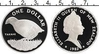 Продать Монеты Новая Зеландия 1 доллар 1982 Серебро