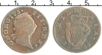 Продать Монеты Ирландия 1/2 пенни 1769 Медь