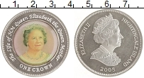 Продать Монеты Тристан-да-Кунья 1 крона 2005 Серебро