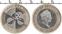 Продать Монеты Гибралтар 2 фунта 2019 Биметалл