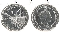 Продать Монеты Гибралтар 5 пенсов 2020 Медно-никель