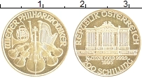 Продать Монеты Австрия 200 шиллингов 1995 Золото