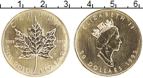 Продать Монеты Канада 50 долларов 1995 Золото