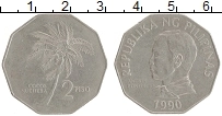 Продать Монеты Филиппины 2 песо 1989 Медно-никель
