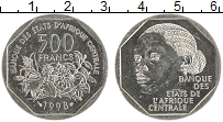 Продать Монеты Центральная Африка 500 франков 1998 Медно-никель