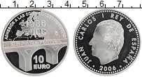 Продать Монеты Испания 10 евро 2006 Серебро